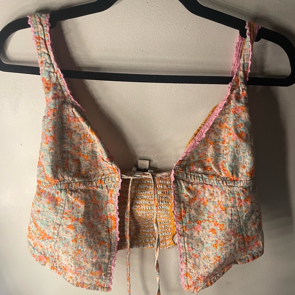 american eagle tank top multicolored